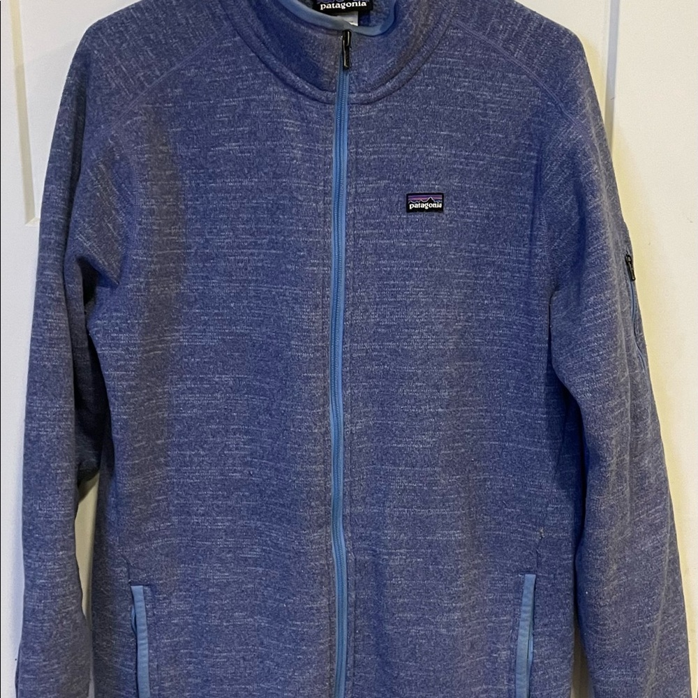 Women’s Patagonia Better Sweater fleece jacket Blue Large